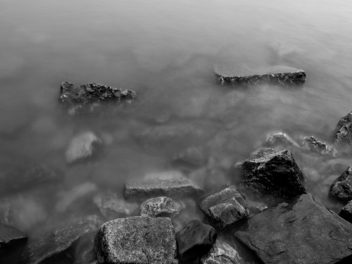 Water Meets Rocks, Len Ford Park, February 2016